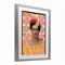Stupell Industries Frida's Floral Journey Framed Print Under Glass, design by Lynnda Rakos